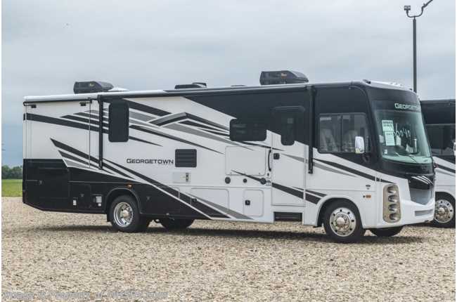 2023 Forest River Georgetown GT5 31L5 W/ Theater Seating Sofa Recliner, King Bed, Bedroom TV, Combo W/D &amp; More