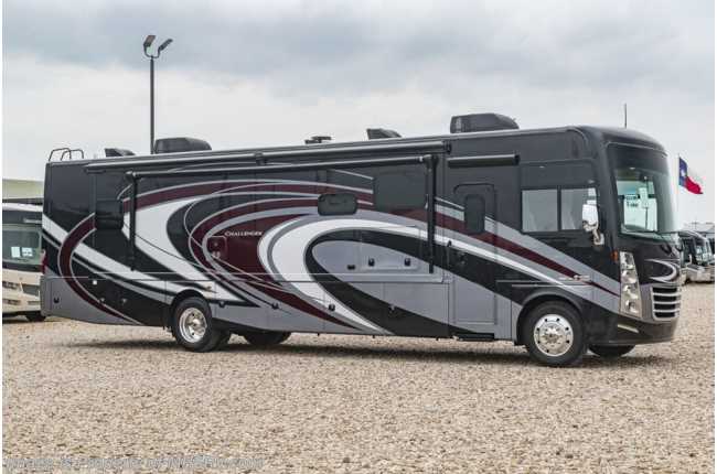 2019 Thor Motor Coach Challenger 37FH Bath &amp; 1/2 W/ King, Ext. TV, Rims, 3 Cams, Dual A/Cs, Hydraulic Leveling &amp; More