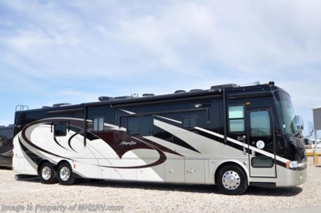 PICKED UP 9/28/11 - *Consignment Unit* Used Tiffin RV for Sale - 2009 Tiffin Allegro Bus with 4 slides, model 43QBP: Only 19,987 miles! This RV is approximately 43&#39; in length and features a powerful 425 HP Cummins diesel engine with side mounted radiator, Power Glide raised rail chassis with IFS, 3000 watt inverter, Allison 6-speed automatic trans, 10KW Onan diesel generator on a manual slide, AGS, automatic leveling system, surround sound and (3) Flat Screen TVs. For complete details visit Motor Home Specialist at MHSRV .com or 800-335-6054.