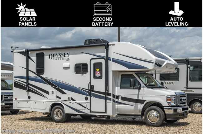 2024 Entegra Coach Odyssey SE 22CF W/ Auto Leveling, Solar, Customer Value Pkg. &amp; Much More