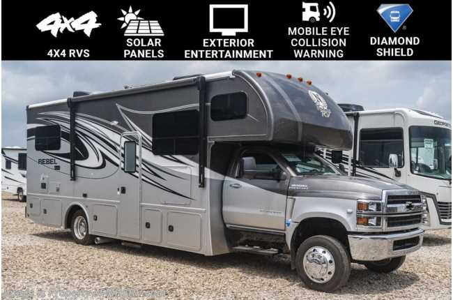 2024 Nexus Rebel 30R 4x4 Super C W/ Solar, Outside Entertainment Center &amp; Much More