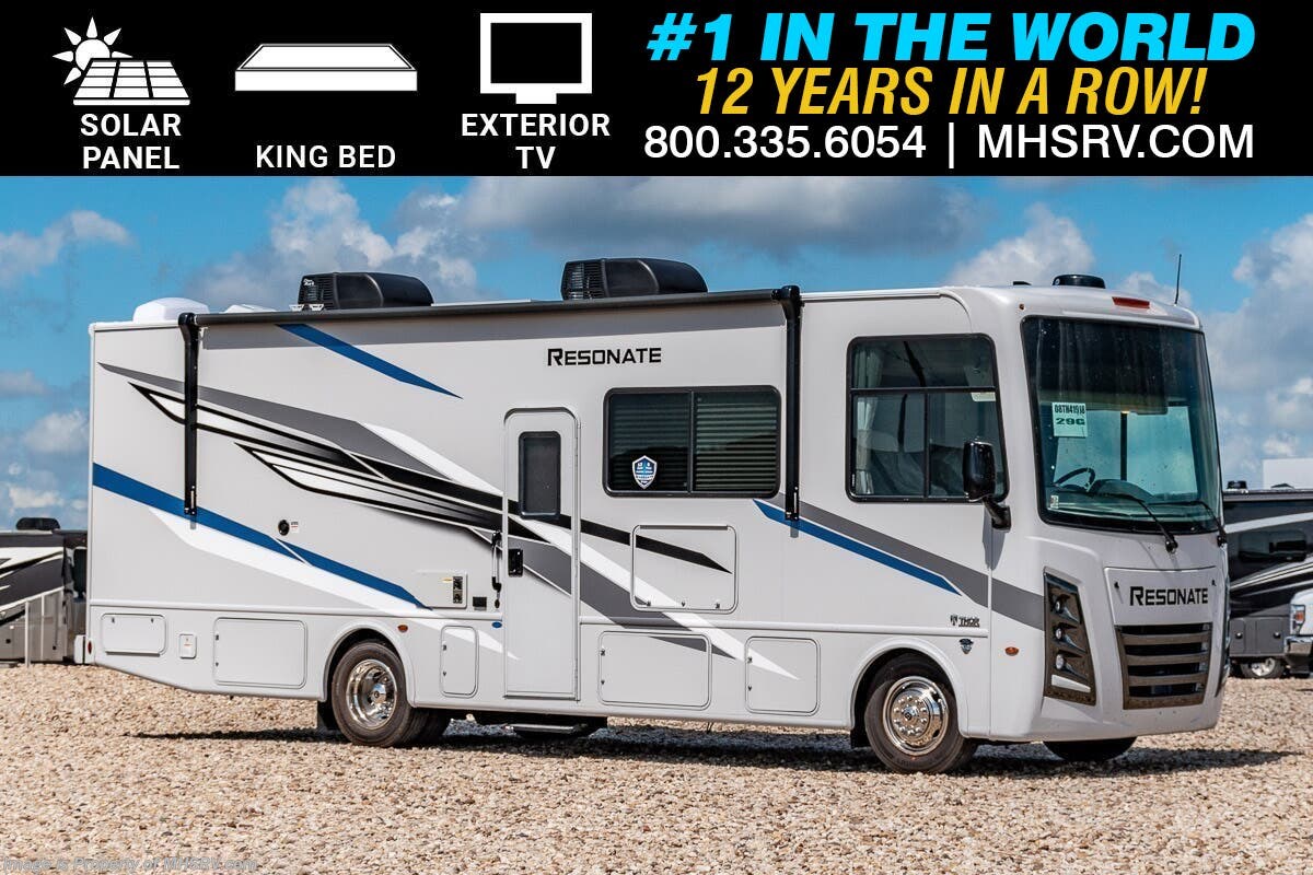 2025 Thor Motor Coach Resonate 29G W/ Solar, King, Ext. TV, Leatherette Theater Seats &amp; More