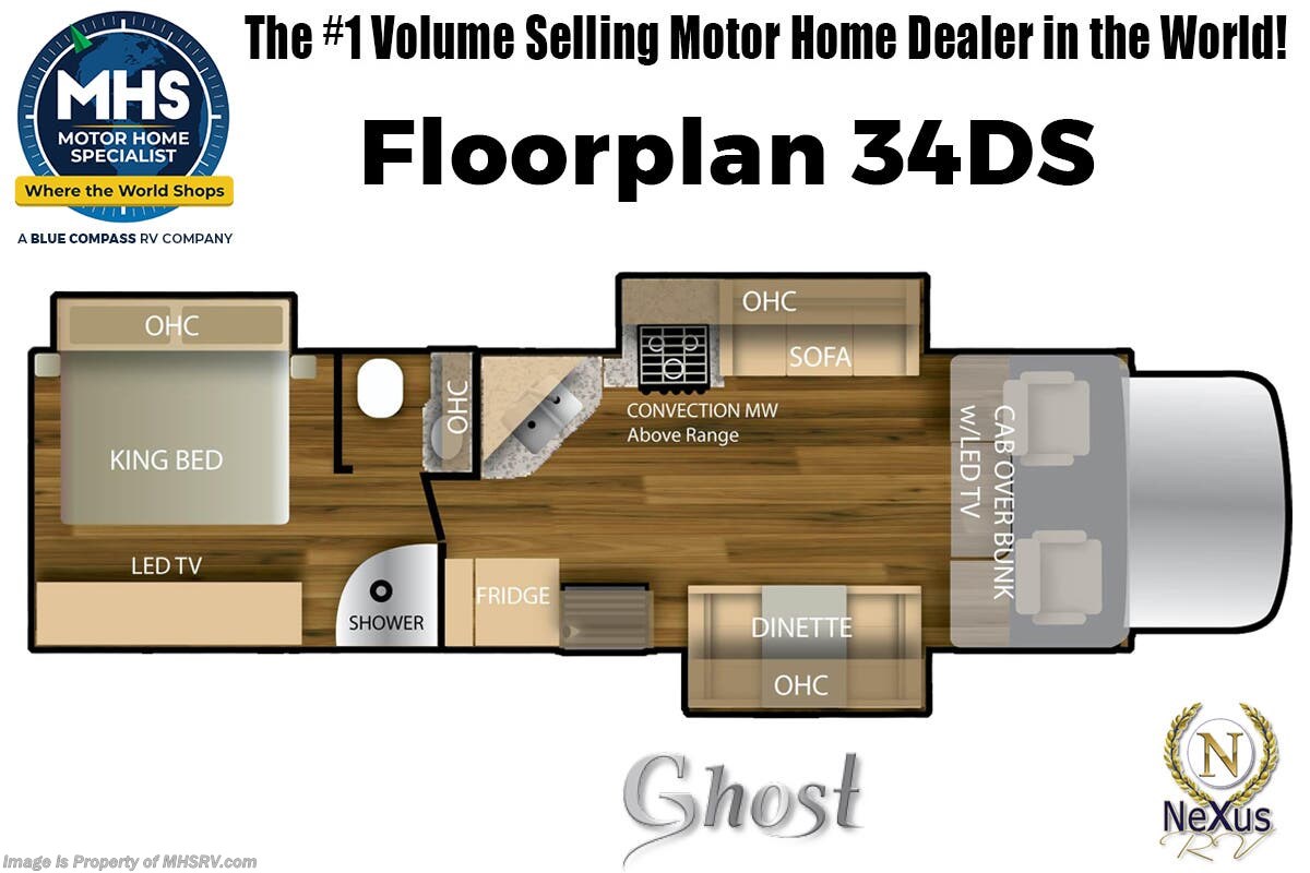 2024 Nexus Ghost 34DS RV for Sale in Alvarado, TX 76009 MHS42039