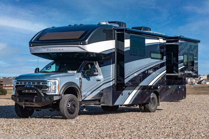 Intergra Bus Rv 2024 Entegra Coach Accolade XT 32U Super C 4x4 W/ Ford F600, Satellite ...