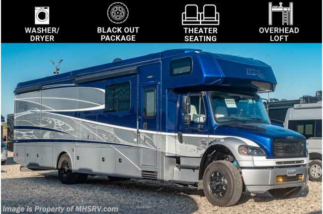 2024 Dynamax Corp DX3 37TS Super C W/ Black Out Package, Theater Seats, OH Loft, W/D &amp; More