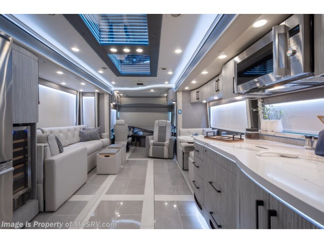 2024 Foretravel Realm Presidential Luxury Villa Bunk (LVB) Black Label Edition W/ Spa - New Diesel Pusher For Sale by Motor Home Specialist in Alvarado, Texas