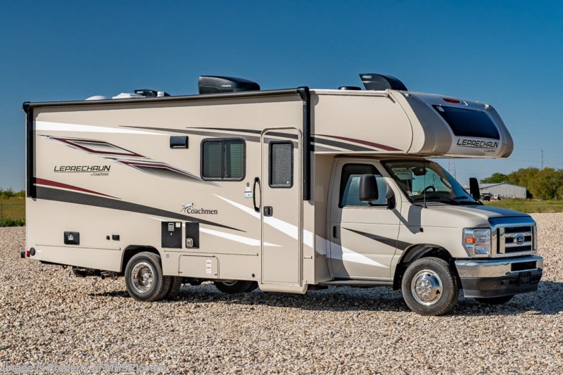 2023 Coachmen Leprechaun 230FS W/ CRV Ride, Swivel Seats, Cockpit Table