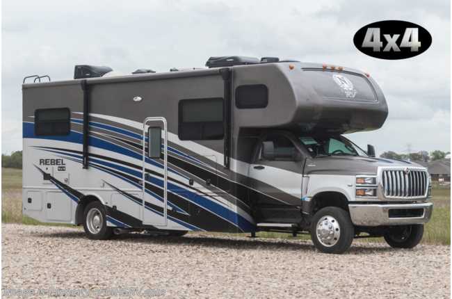 2023 Nexus Rebel 30R 4x4 International® CV™ Series Super C W/ Solar, Ext. TV, Mobile Eye &amp; More