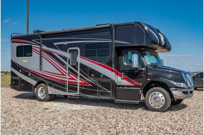 2023 Nexus Triumph 30TSC International Diesel Super C W/ 8KW Generator, Upgraded A/C, Ext. TV, Mobileye