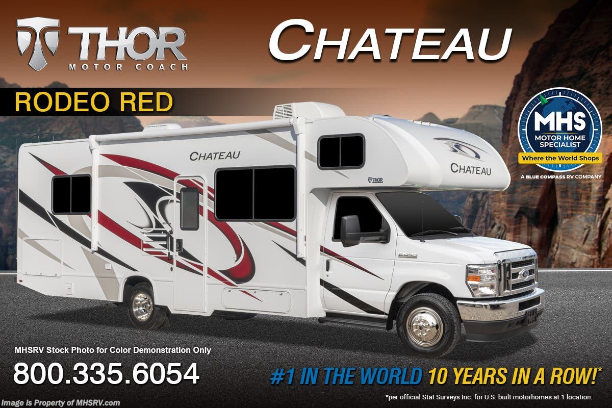 2023 Thor Motor Coach Chateau 28A W/ High Output A/C, Keyless Cab Entry