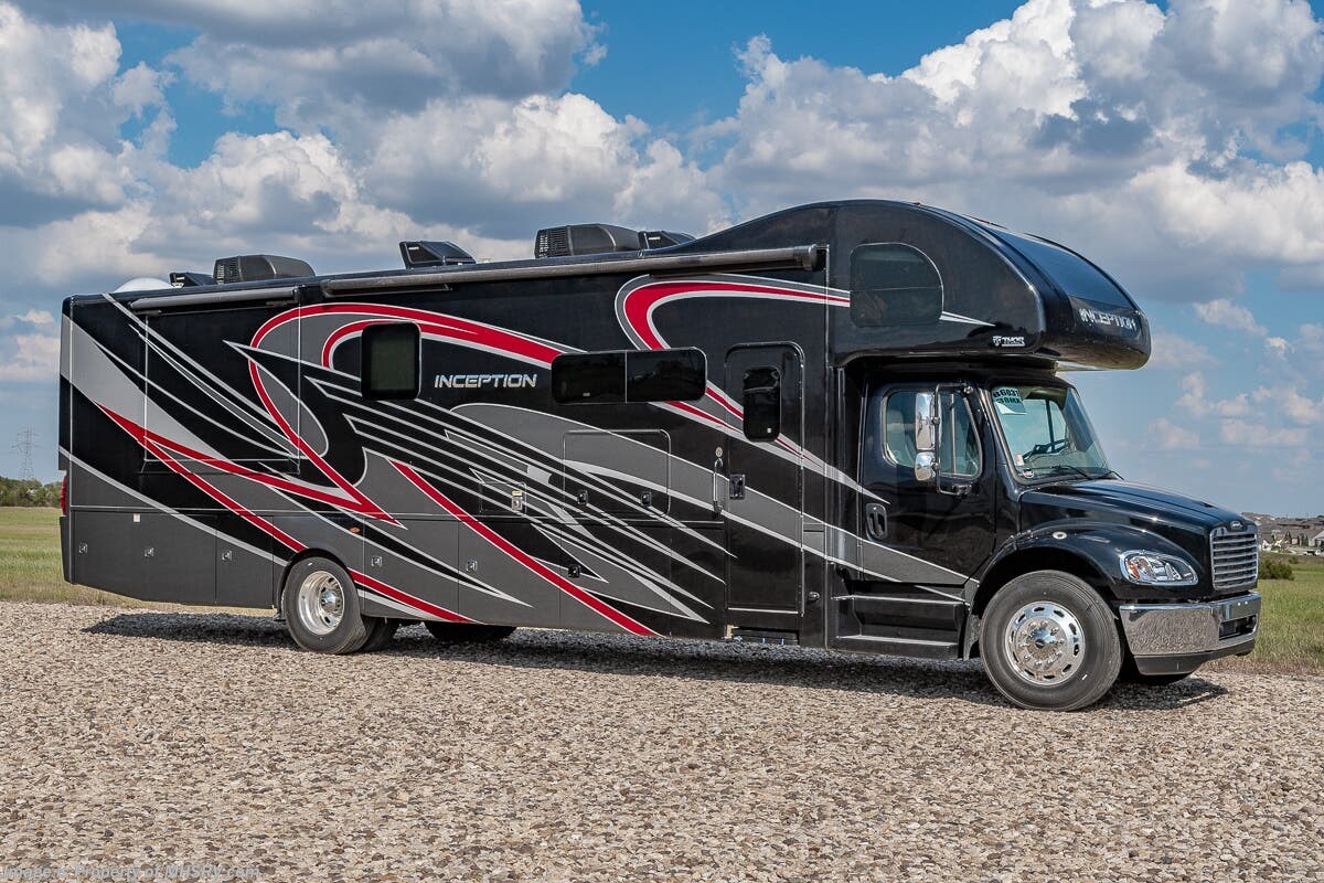 2023 Thor Motor Coach Inception 38MX Super C Bath &amp; 1/2 W/ Dual A/C, Auto Leveling, Diesel Gen, Theatre Seats &amp; More