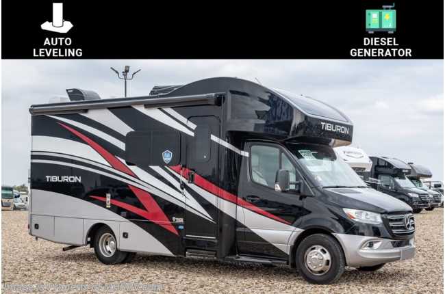2023 Thor Motor Coach Tiburon 24TT Sprinter Diesel RV W/ Diesel Gen, FBP, Auto Leveling Jacks &amp; More