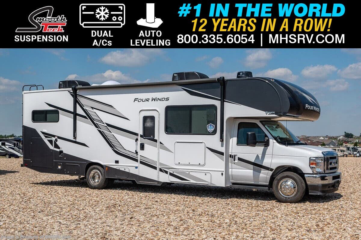 2025 Thor Motor Coach Four Winds 31WV RV W/ SmoothTECH Suspension, 2 A/Cs, Auto Leveling Jacks, Theater Seats