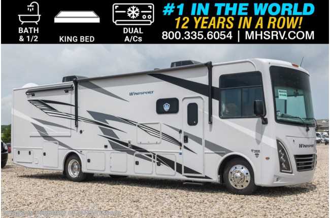 2025 Thor Motor Coach Windsport 35M Bath &amp; 1/2 W/ Frameless Dual Pane Windows, King Bed, Dual A/Cs &amp; Much More!
