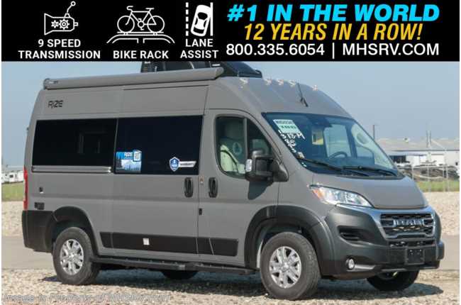 2025 Thor Motor Coach Rize 18M W/ 9-Speed Transmission, Lane Assist, 10-inch Monitor, Bike Rack &amp; More