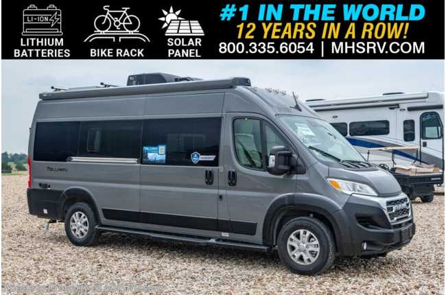 2025 Thor Motor Coach Tellaro 20L W/ 9 Speed Transmission, Lithium Batteries, Bike Rack, Solar &amp; Much More