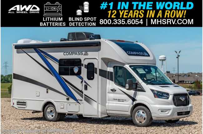 2025 Thor Motor Coach Compass AWD 23TW All-Wheel Drive Luxury B+ ...