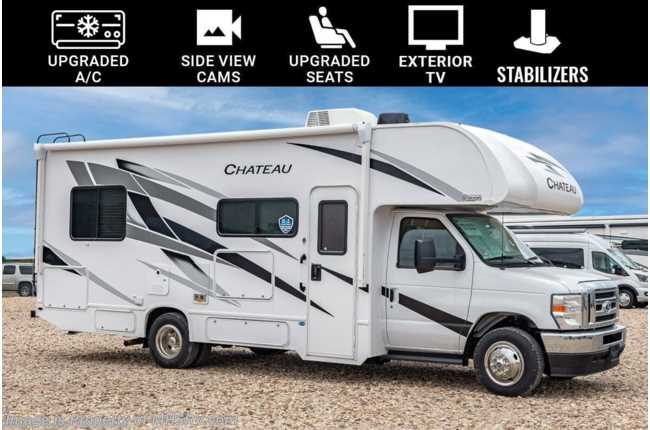2024 Thor Motor Coach Chateau 25V W/ High Output A/C, Solar, Ext TV, Heated Remote Mirrors &amp; MOre