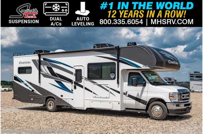 2025 Thor Motor Coach Chateau 31WV &quot;Victory Series&quot; Ford® V-8 W/ 2 A/Cs, SmoothTECH Suspension, Auto Leveling, Theater Seats &amp; More
