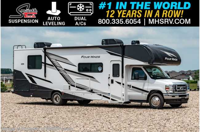 2025 Thor Motor Coach Four Winds 31MV W/ SmoothTECH Suspension, Auto Leveling Jacks, Dual A/Cs, Ext. TV, and Much More
