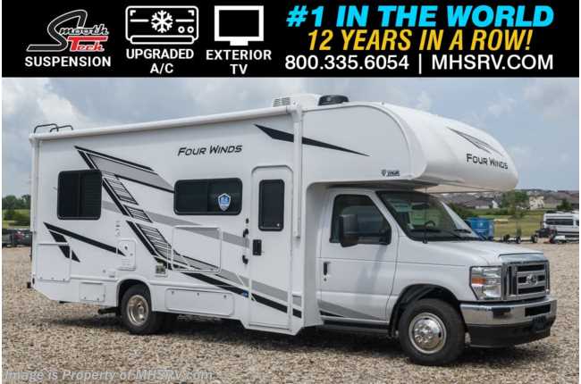2025 Thor Motor Coach Four Winds 25V W/ SmoothTECH Suspension, Upgraded A/C, Ext TV, Heated Remote Mirrors, Solar &amp; More
