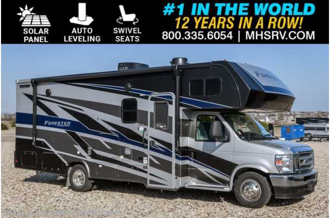 2024 Forest River Forester Classic 2441DS W/ Solar, Ext. TV, Swivel Seats, Auto Leveling &amp; Much More