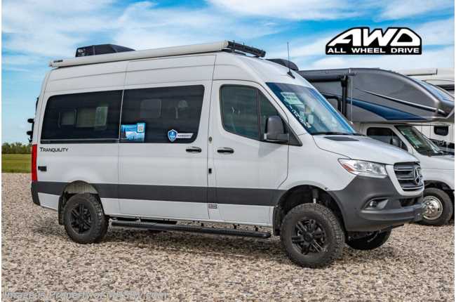 2024 Thor Motor Coach Tranquility 19P AWD Sprinter W/ Bike Rack, Lith Batt, Off Road Tires &amp; Solar
