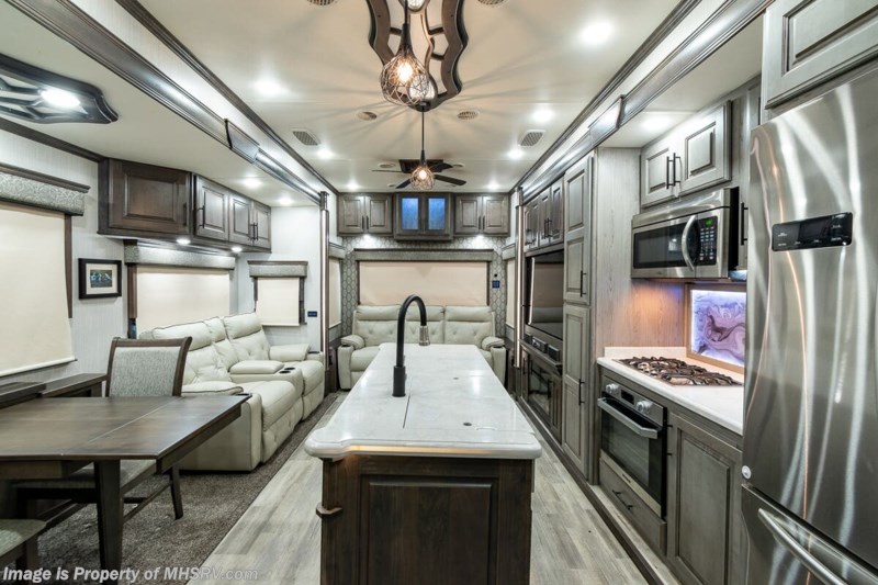 2020 Heartland RV Landmark 365 LM Oshkosh W/ King Bed, Theater Seats ...