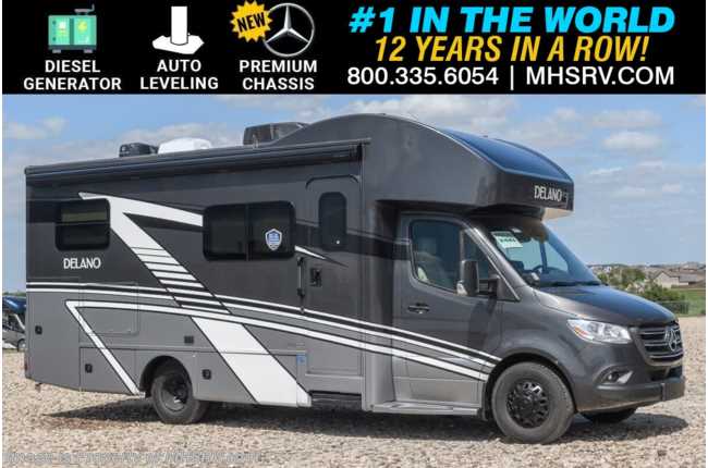 2025 Thor Motor Coach Delano Sprinter 24XL Sprinter Diesel W/ Auto Leveling, Theater Seating, Diesel Gen., 4500 Premium Chassis &amp; Much More