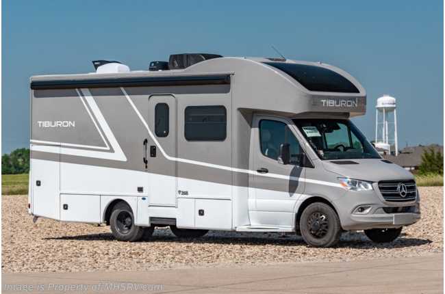 2025 Thor Motor Coach Tiburon 24RW Sprinter W/ Auto Level Jacks, Diesel Generator, 4500 Premium Chassis, Blind Spot Detect &amp; More