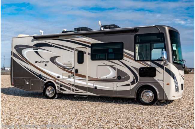 2018 Thor Motor Coach Windsport 27B W/ 3 Burner Range &amp; Oven, Ext. Entertainment, 3 Camera System &amp; More