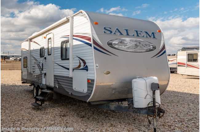 2013 Forest River Salem T27DBUD Bunk Model W/ 7 Foot Ceilings, Pwr Awning &amp; More