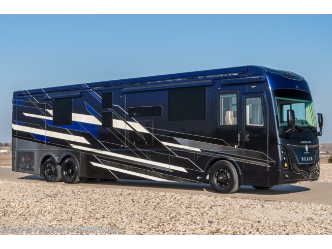 Rv Ralm 2025 Foretravel Realm Presidential Luxury Villa Bunk (LVB) Black Label ...