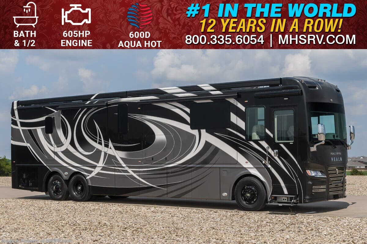 2025 Foretravel Realm FS605 Luxury Villa 2 (LV2) Black Label Edition Bath &amp; 1/2