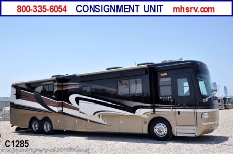 PICKED UP 9/15/11 - *Consignment Unit* Used Monaco RV for Sale – 2009 Monaco Dynasty with 4 slides, model Brookshire IV: Only 26,285 miles!  This RV is approximately 45’ in length and features a powerful 500 HP Cummins diesel engine with side mounted radiator, Roadmaster chassis, Allison 6 speed trans, 10K Onan diesel generator, automatic air leveling system, 3 ducted roof A/Cs with heat pumps, 2 flat screen TVs, surround sound.   For complete details visit Motor Home Specialist at MHSRV .com or 800-335-6054.  