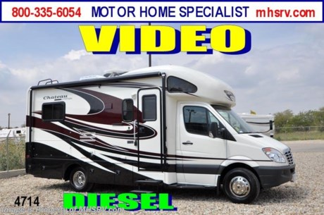 &lt;a href=&quot;http://www.mhsrv.com/thor-motor-coach/&quot;&gt;&lt;img src=&quot;http://www.mhsrv.com/images/sold-thor.jpg&quot; width=&quot;383&quot; height=&quot;141&quot; border=&quot;0&quot; /&gt;&lt;/a&gt; 
Thor Motor Coach Chateau Sprinter diesel motorhome sold to Texas on 5/3/12.