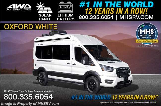 2026 Thor Motor Coach Talavera 1930 Transit Trail All-Wheel Drive(AWD) Model W/ Lithium Batteries, Solar, Winegard, Bike Rack