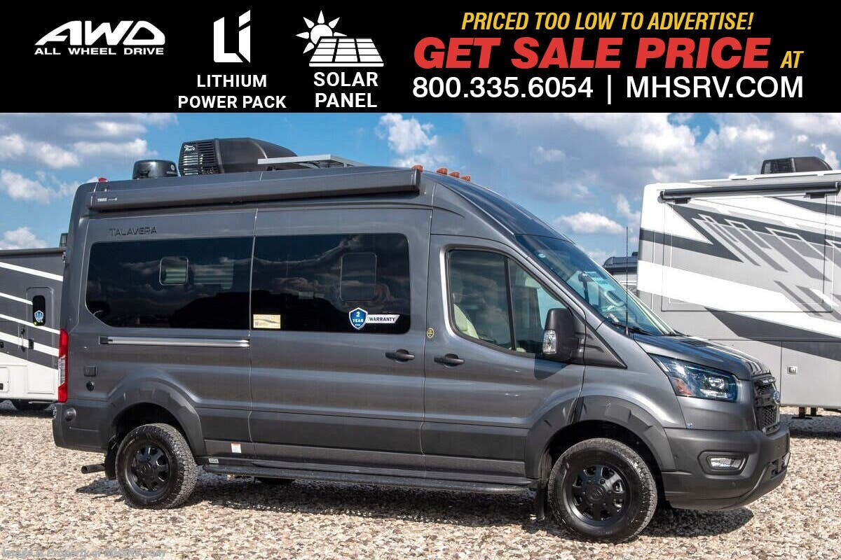 2026 Thor Motor Coach Talavera 1930 Transit Trail All-Wheel Drive(AWD) Model W/ Lithium Power Pack, Solar &amp; Winegard