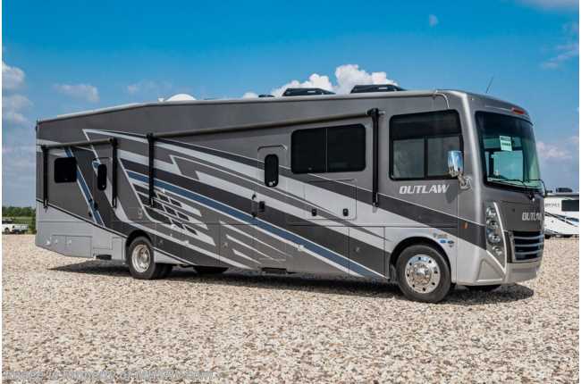 2025 Thor Motor Coach Outlaw Toy Hauler 38KB Toy Hauler RV W/ Solar, King Bed, Auto Leveling &amp; More