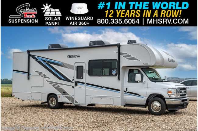 2025 Thor Motor Coach Geneva 29VT W/ SmoothTECH Suspension, Winegard Connect, Solar, Theater Seats &amp; More