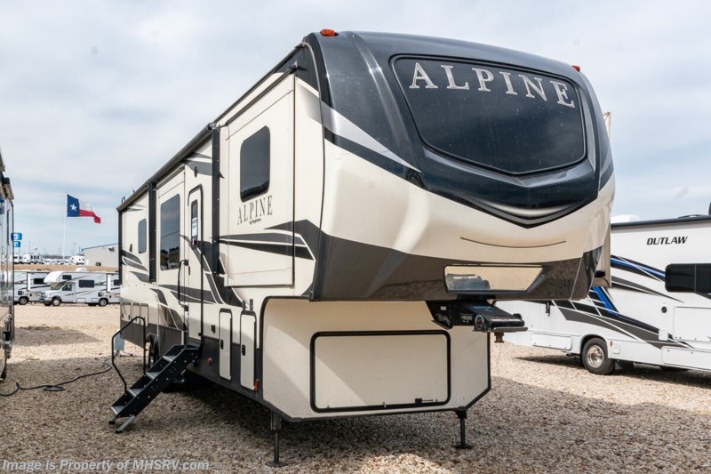 2020 Keystone Rv Alpine 2020 Keystone Alpine 3701FL Bath & 1/2 Model W/ King Bed, Stack W/D ...