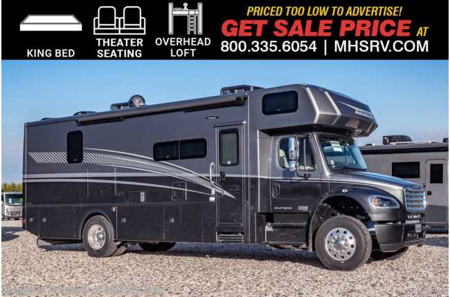 2025 Dynamax Corp Europa 31SS Super C W/ Theater Seats, King Bed, OH Loft &amp; Much More