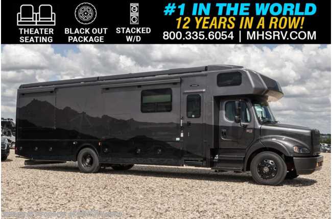 2025 Dynamax Corp Dynaquest XL 3801TS Diesel Super C RV W/ Black Out Pkg., Stack. W/D, Theater Seating, Xplorer Pkg. &amp; More