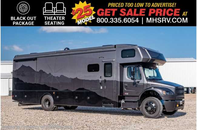 2025 Dynamax Corp DX3 34KD Super C W/ Black Out Package, Theater Seats, W/D, Xplorer Pkg., All Elec &amp; More