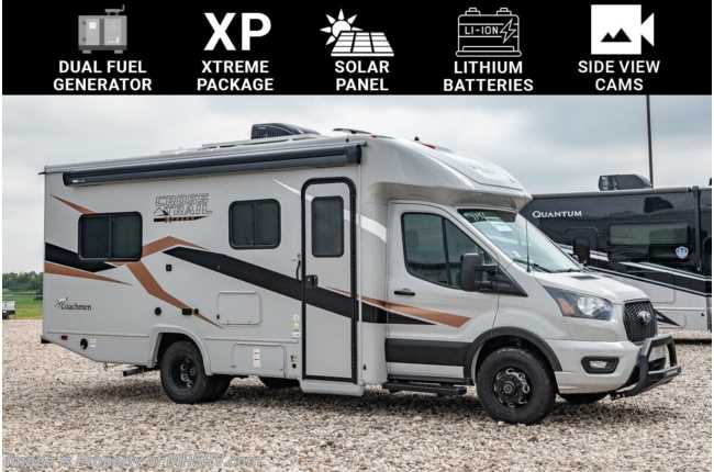 2025 Coachmen Cross Trail 21XG AWD W/ Duel Fuel Gen., Xtreme Pkg., Solar, Lithium Batteries, Sideview Cam. &amp; More