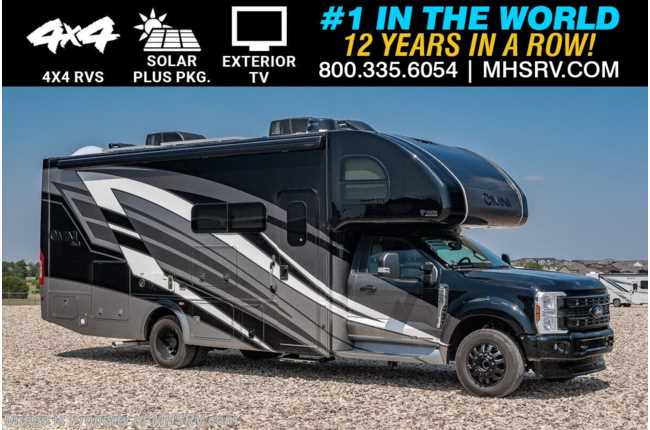 2025 Thor Motor Coach Omni AX29 4x4 330HP Diesel Super C W/ Solar Plus Pkg, Ext. TV &amp; Much More