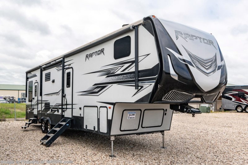 2018 Keystone Raptor 362TS Bath & 1/2 Bunk Model Toy Hauler W/ Auto ...