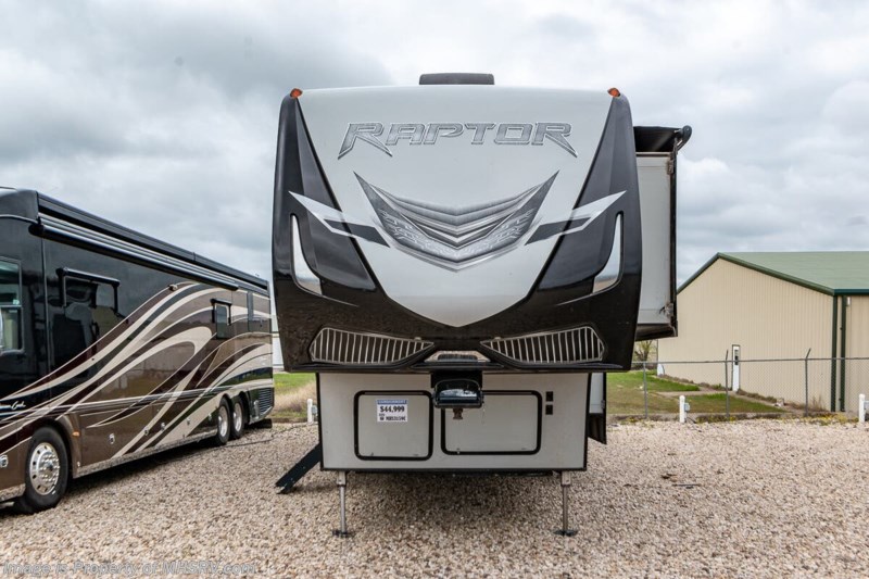 2018 Keystone Raptor 362TS Bath & 1/2 Bunk Model Toy Hauler W/ Auto ...