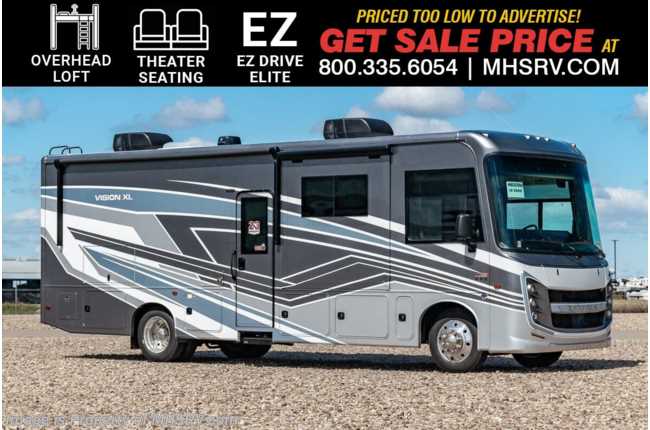 2025 Entegra Coach Vision XL 31UL W/ King Bed, OH Loft, Farmhouse, Theater Seats &amp; More