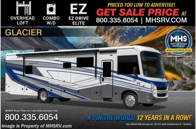 2026 Entegra Coach Vision XL 34B RV W/ King Bed, OH Loft, Farmhouse, W/D &amp; More